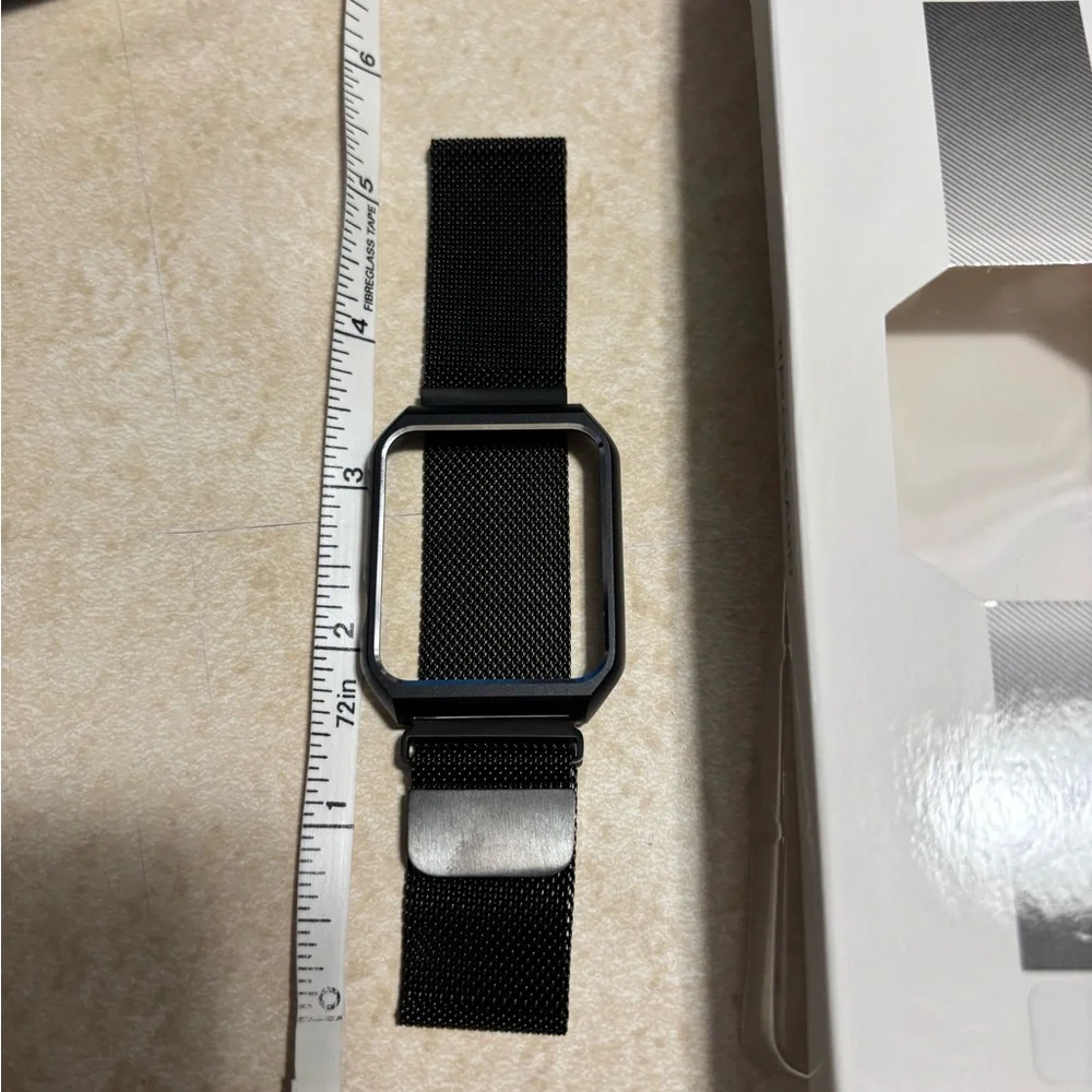 NWT Classic Black Mesh Smart Watch Band